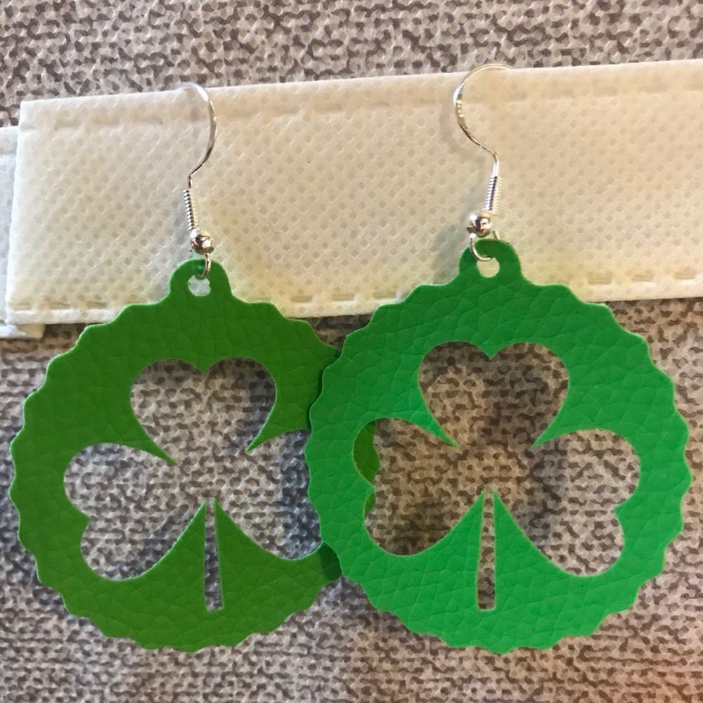St. Patrick’s Day earrings